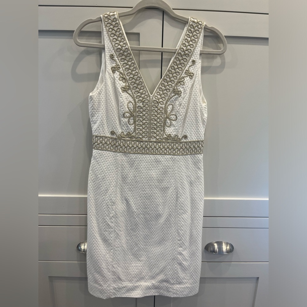 Lilly Pulitzer Aveline Shift in White